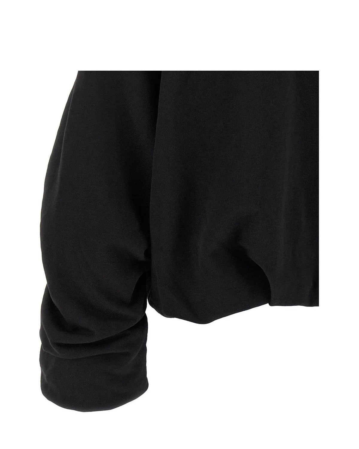 Dries Van Noten Hoodie in black, Cotton — view 4
