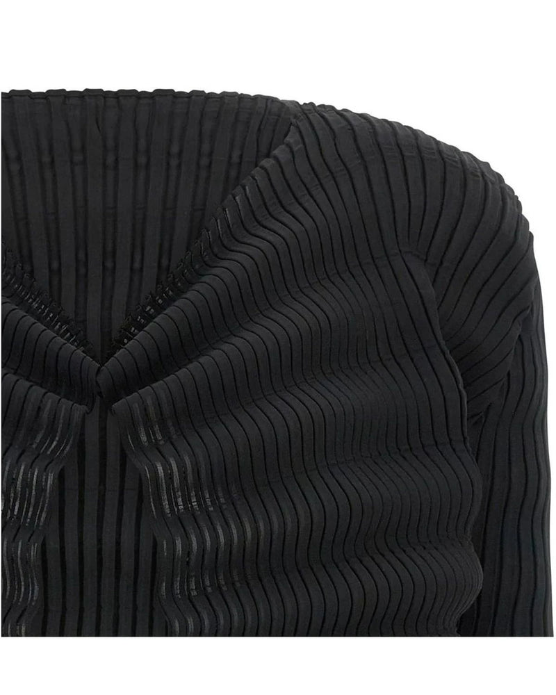 Issey Miyake Cardigan in black, Polyester — view 3