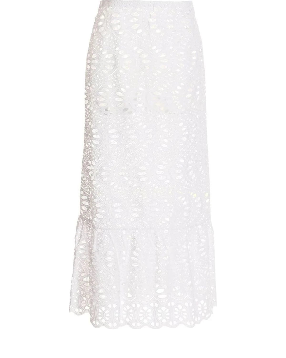 Giambattista Valli Skirt in white, Cotton