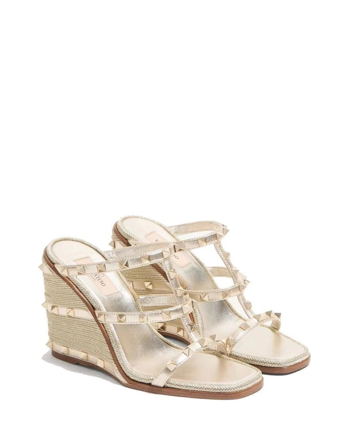 Valentino Garavani Mules in gold — view 2