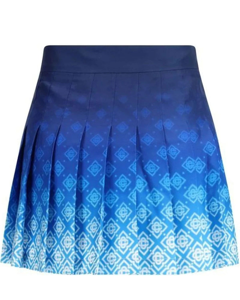 Casablanca Skirt in blue, Silk — view 2