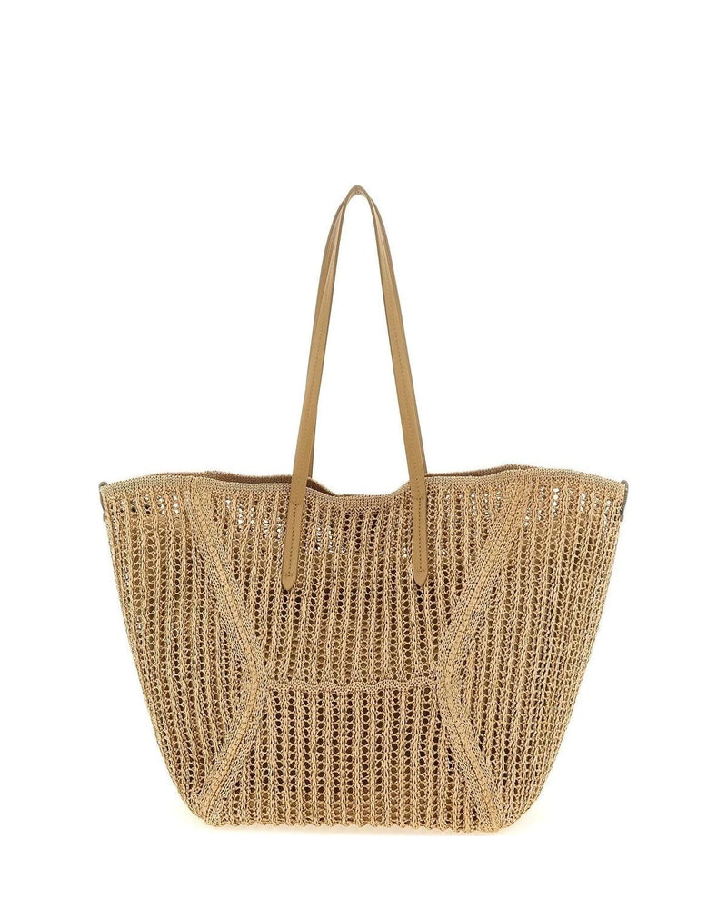 Brunello Cucinelli Tote Bag in beige, Polyamide