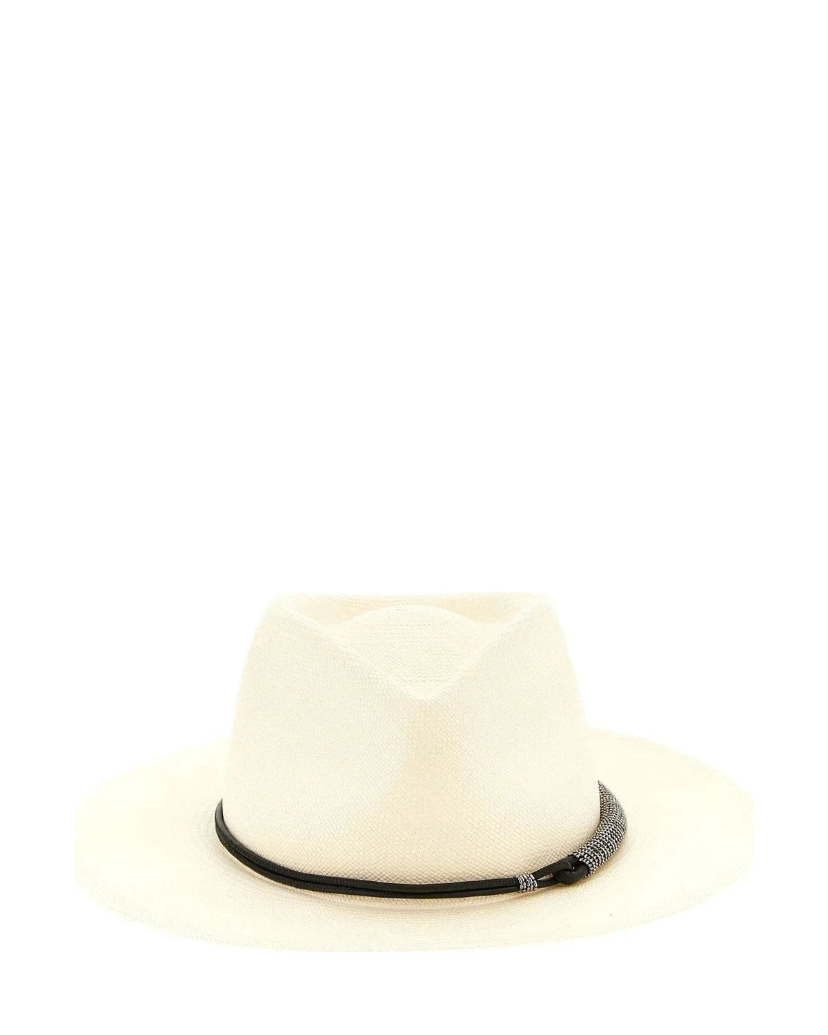 Brunello Cucinelli Panama Hat in beige