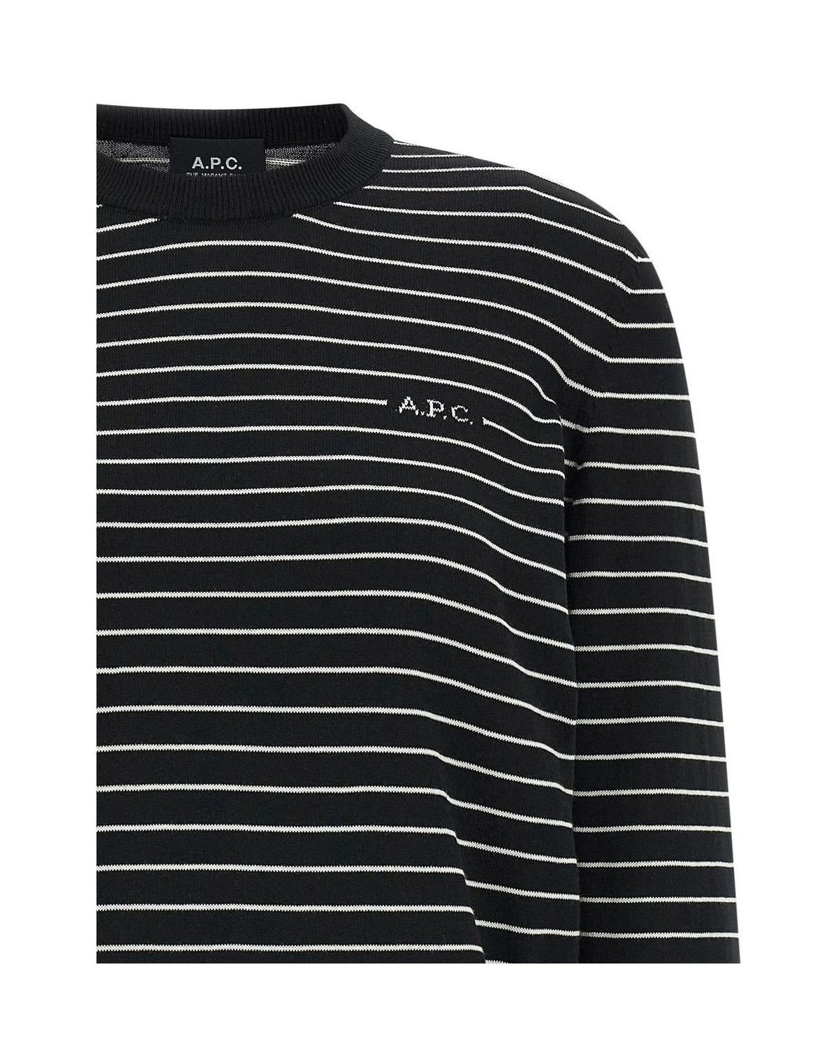 A.P.C. Sweater in black, Cotton — view 3