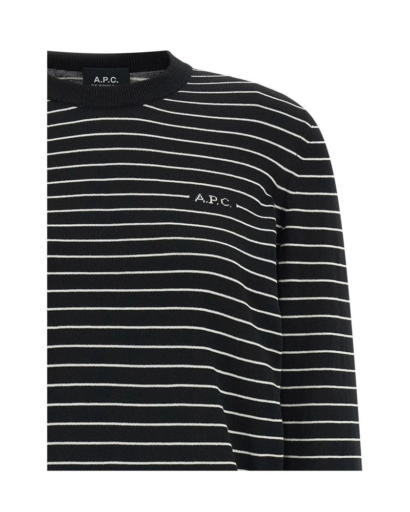 A.P.C. Sweater in black, Cotton — view 3