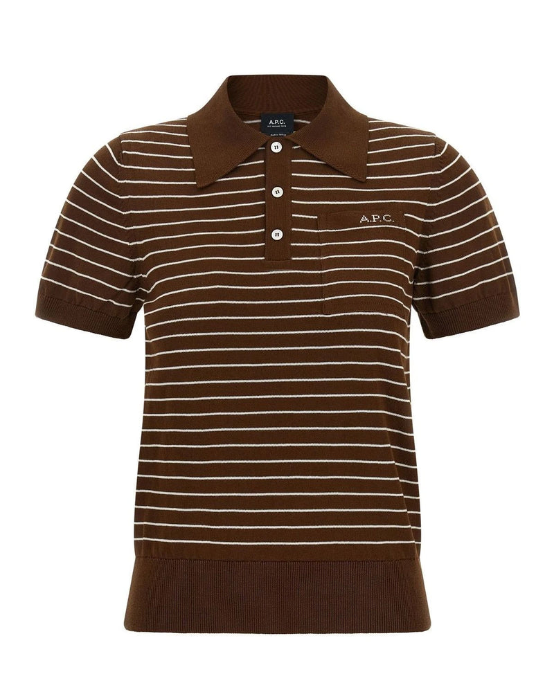 A.P.C. Brown Polo