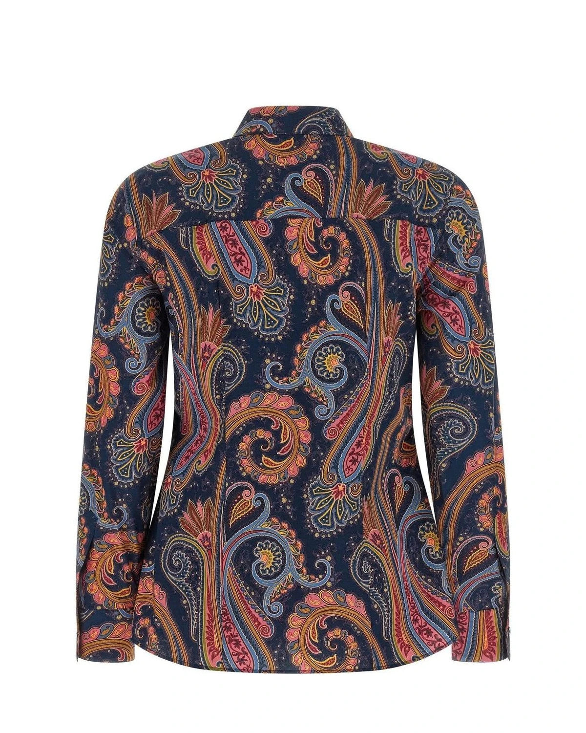 Etro Dress Shirt in blue, Cotton — view 2