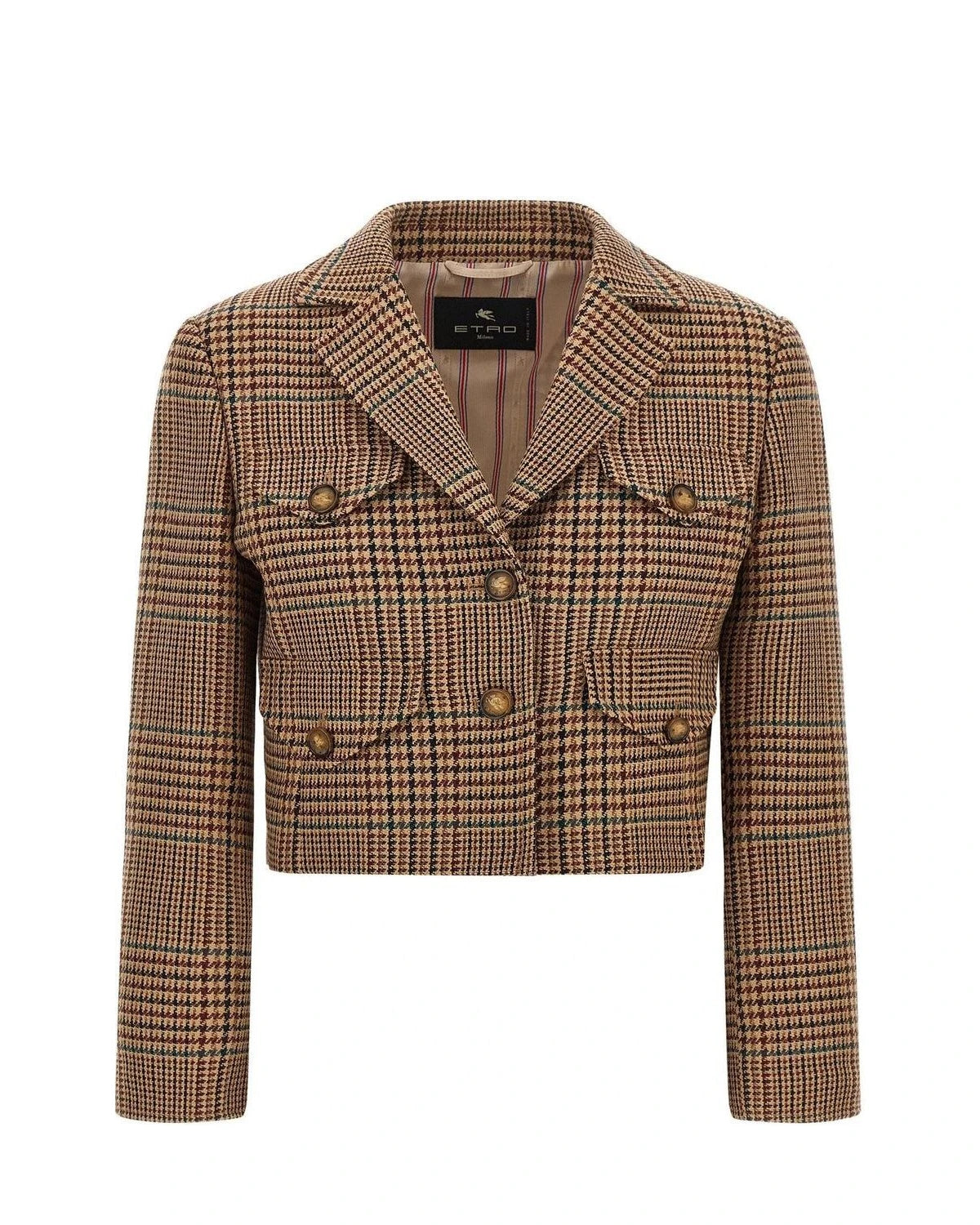 Etro Brown Wool Blazer