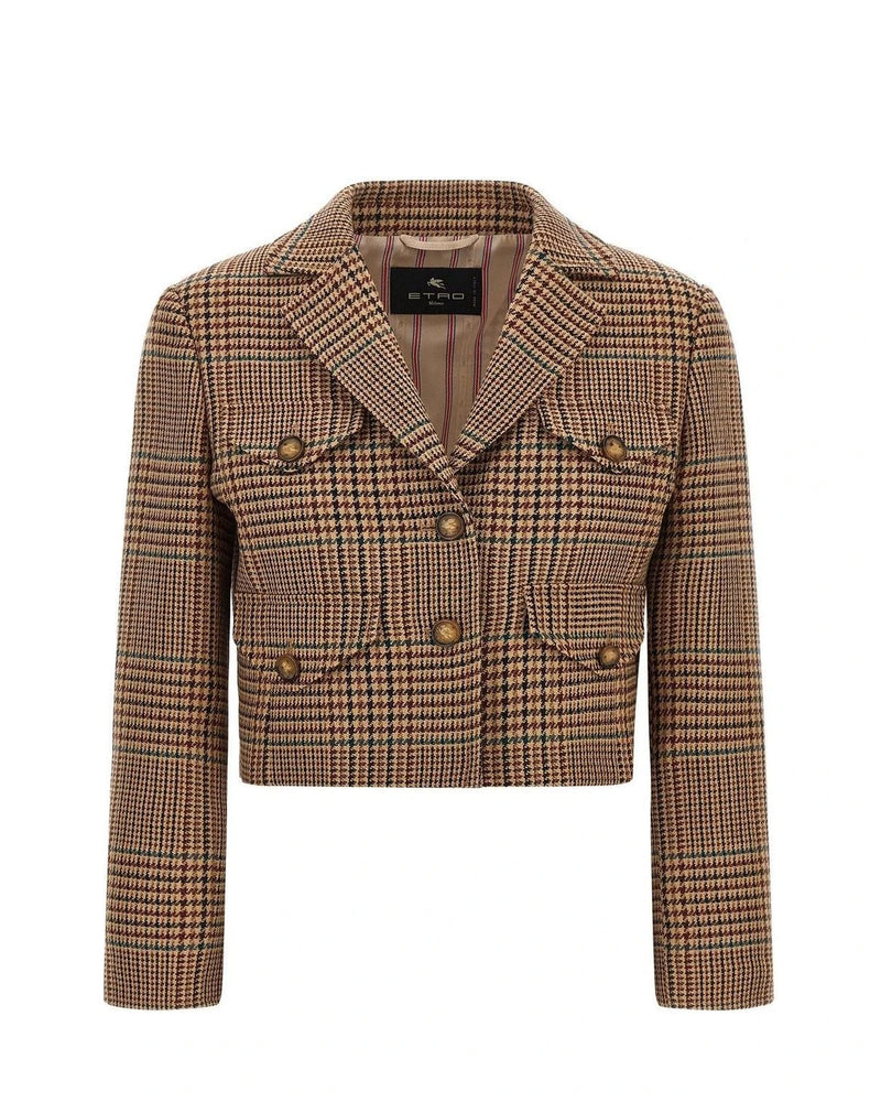 Etro Blazer in brown, Wool