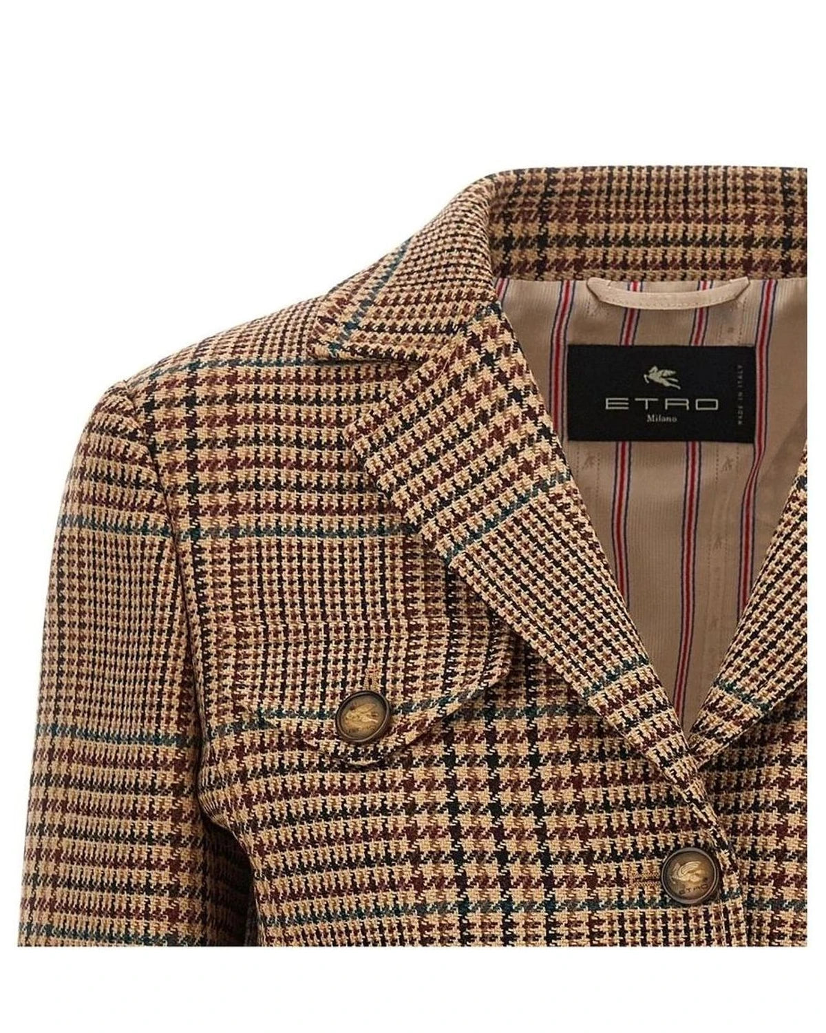 Etro Blazer in brown, Wool — view 3