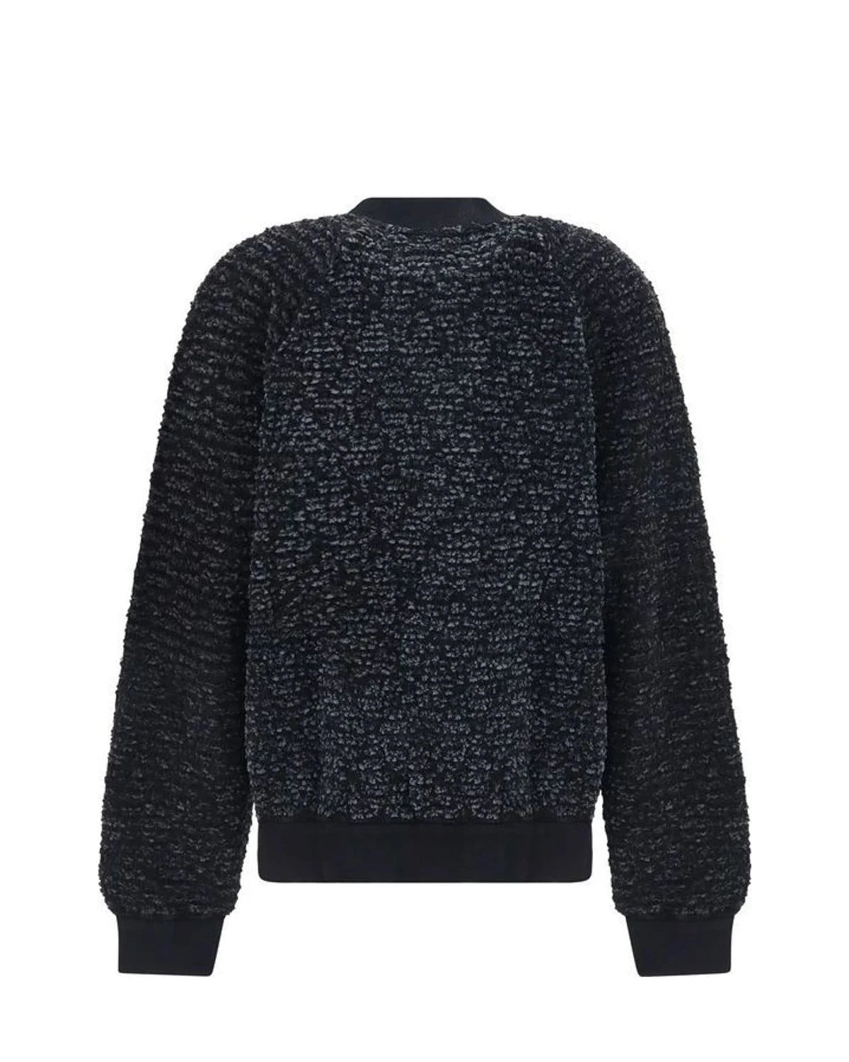 Balmain Bomber Jacket in black, Viscose — view 2