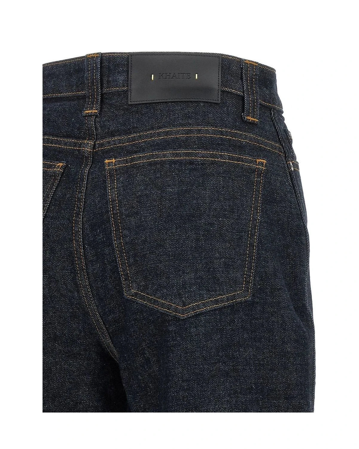 Khaite Jean in blue, Cotton — view 4