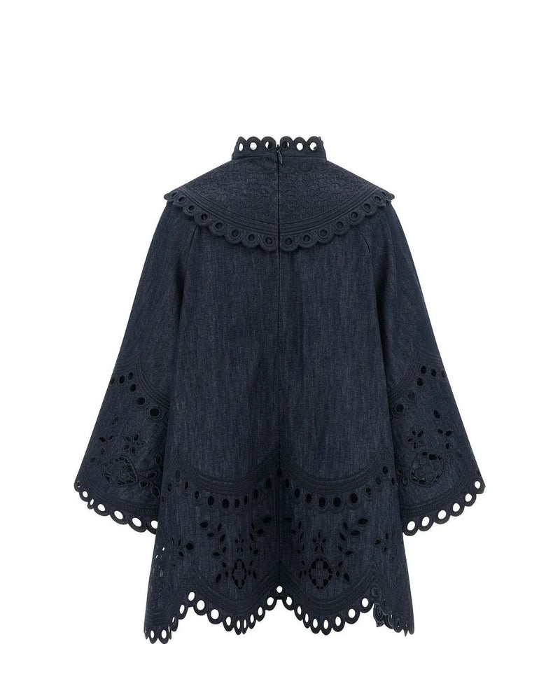 Zimmermann Blouse in blue, Cotton — view 2