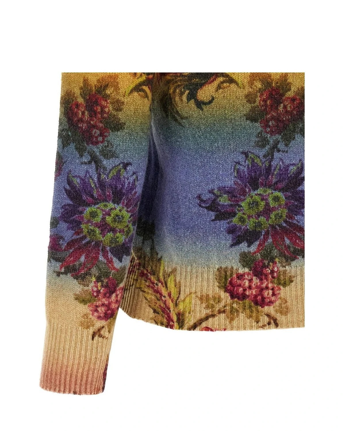 Etro Sweater in multicolor, Wool — view 4