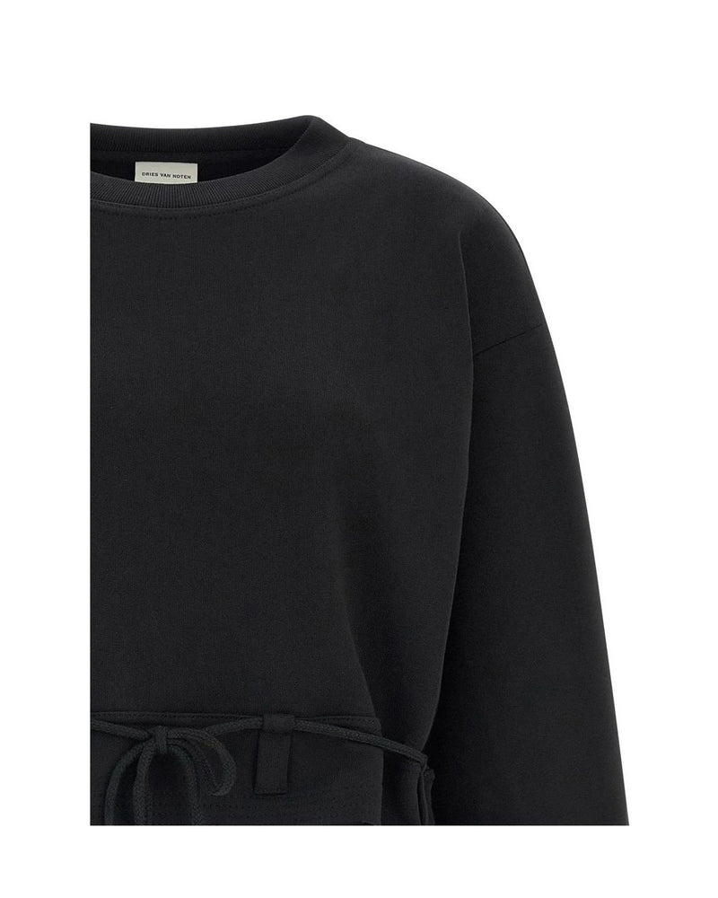 Dries Van Noten Sweatshirt in black, Cotton — view 3