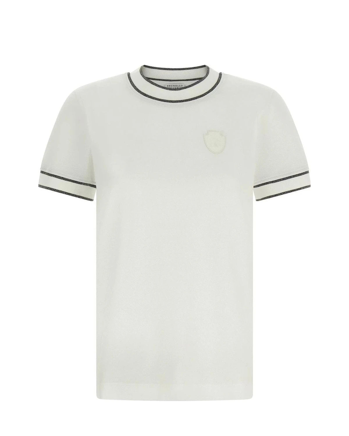 Brunello Cucinelli T-Shirt in white