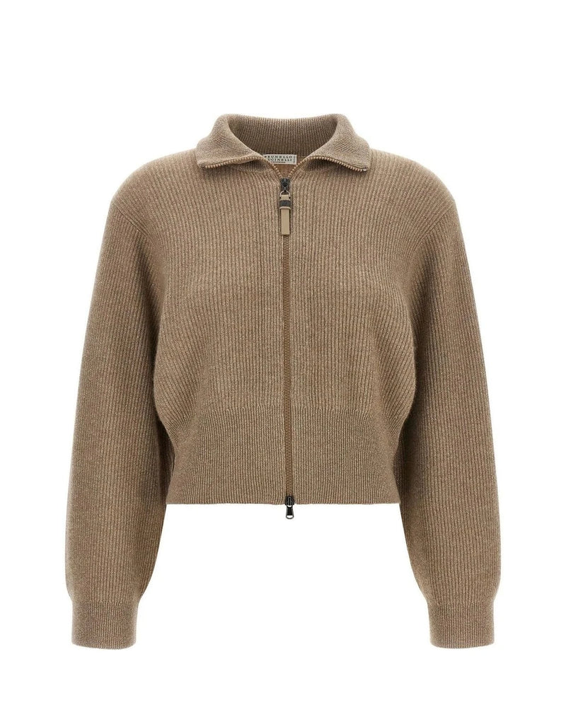 Brunello Cucinelli Cardigan in brown