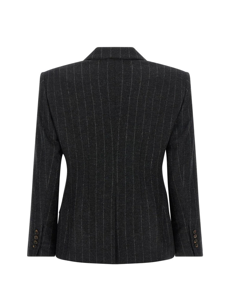 Brunello Cucinelli Blazer in gray — view 2