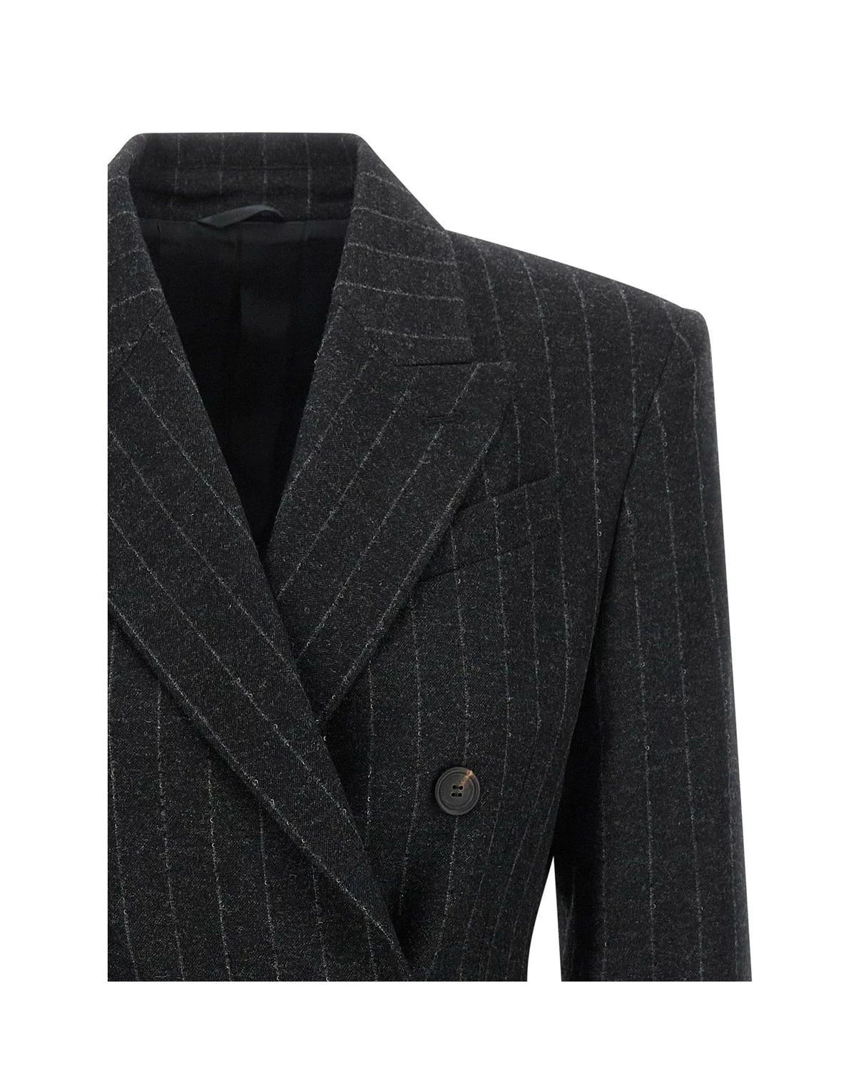 Brunello Cucinelli Blazer in gray — view 3