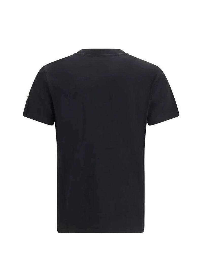 Moncler T-Shirt in black, Cotton — view 2