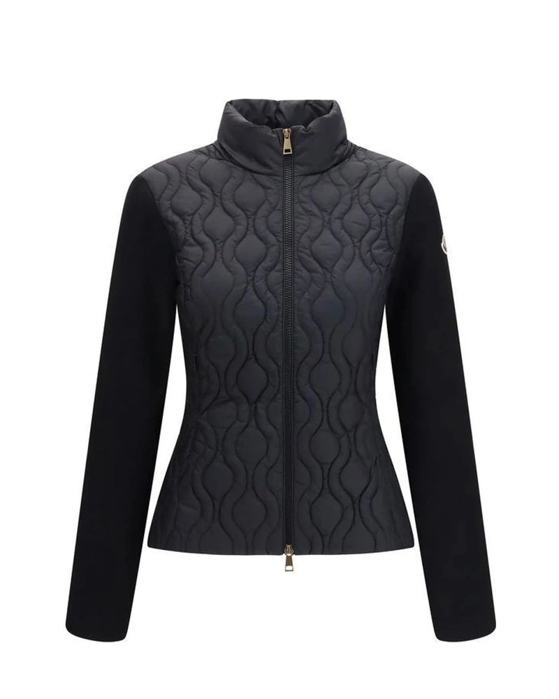 Moncler Puffer Jacket in black, Cotton