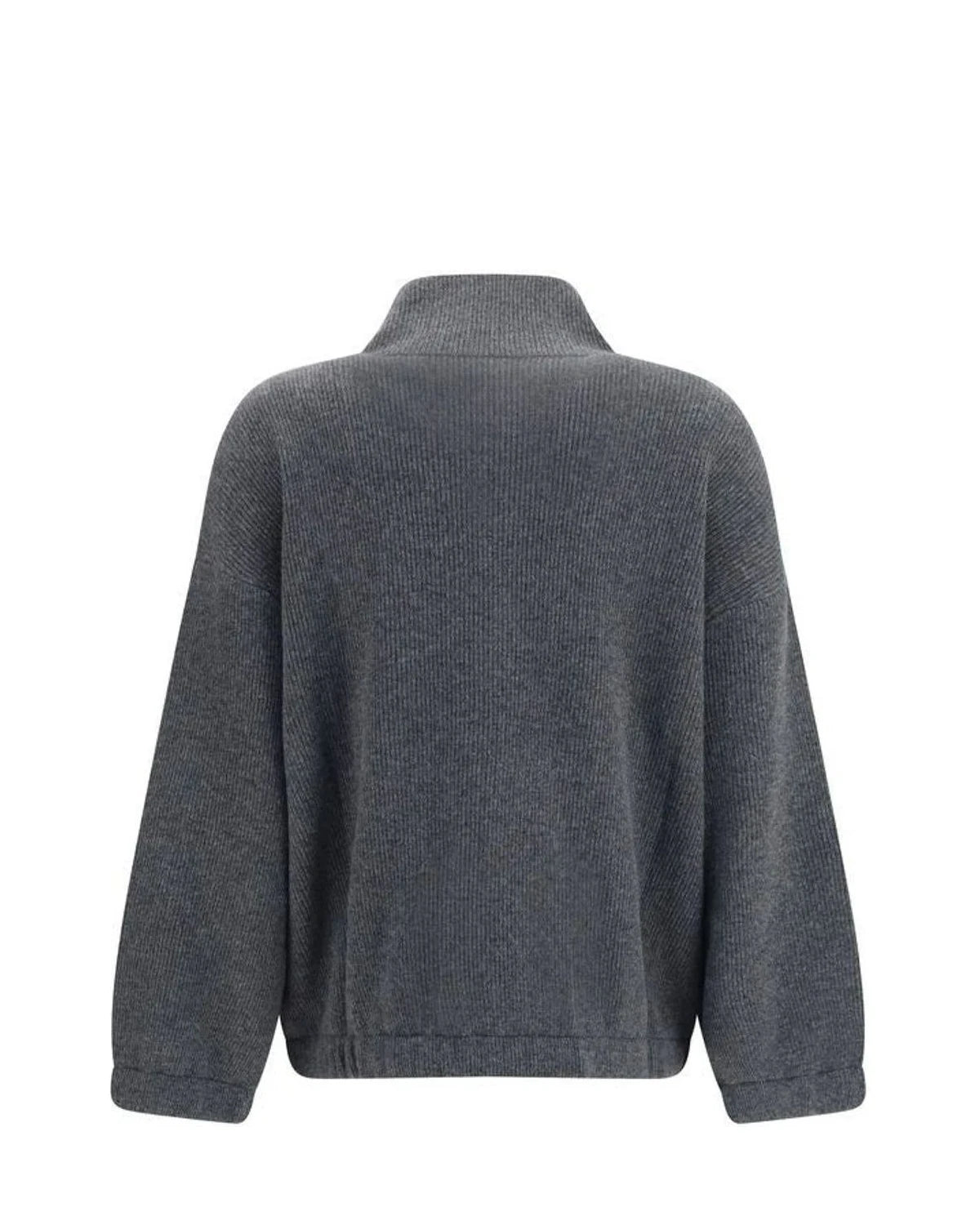 Brunello Cucinelli Sweatshirt in gray, Kashmir — view 2