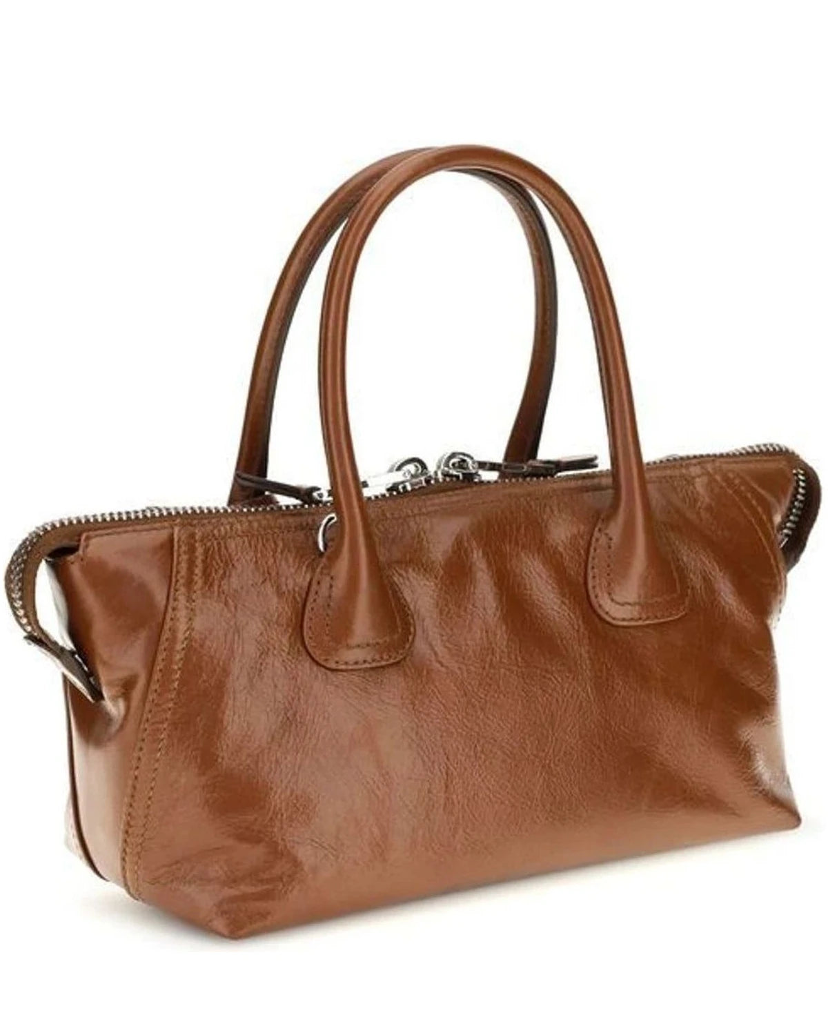 Miu Miu Baguette Handbag in brown, Calf Leather — view 3