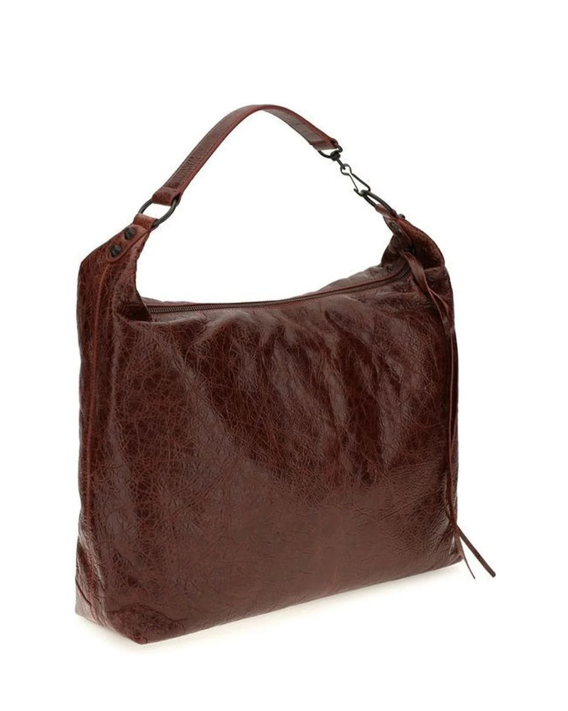 Balenciaga Hobo Bag in red, Lamb — view 3