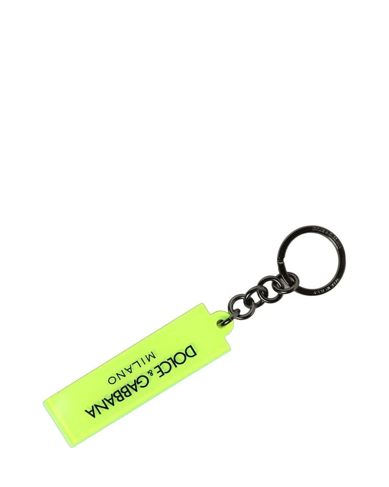 Dolce & Gabbana Keychain in green, Rubber Attachment — view 2