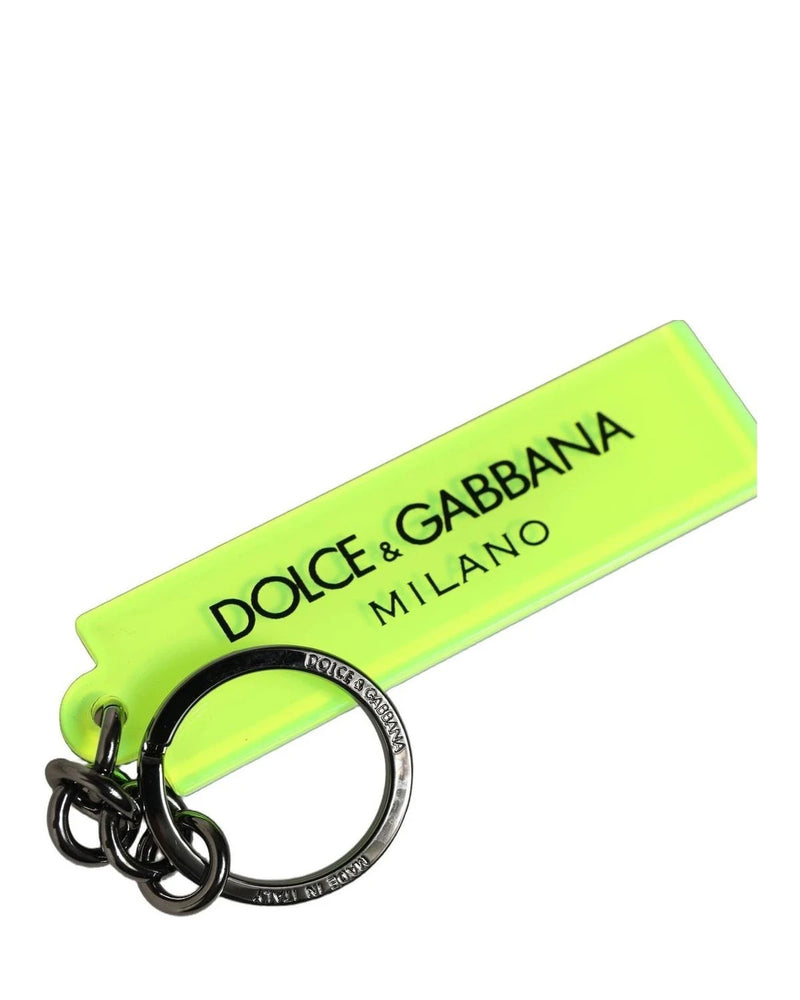 Dolce & Gabbana Keychain in green, Rubber Attachment — view 5