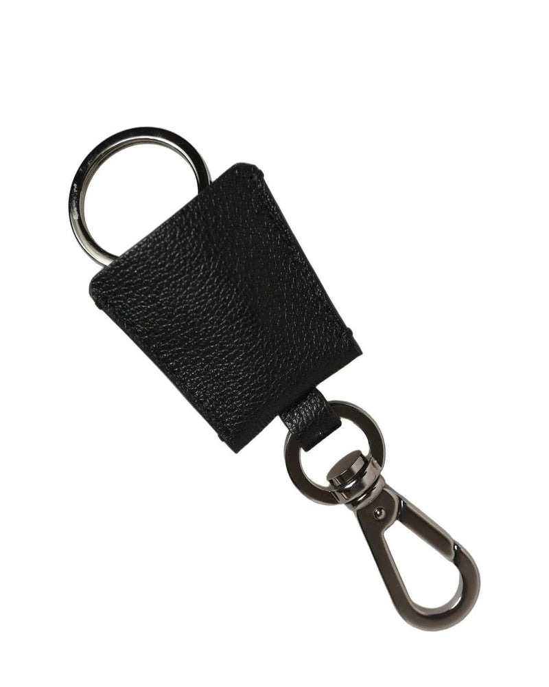 Dolce & Gabbana Keychain in black, Leather Attachment — view 4