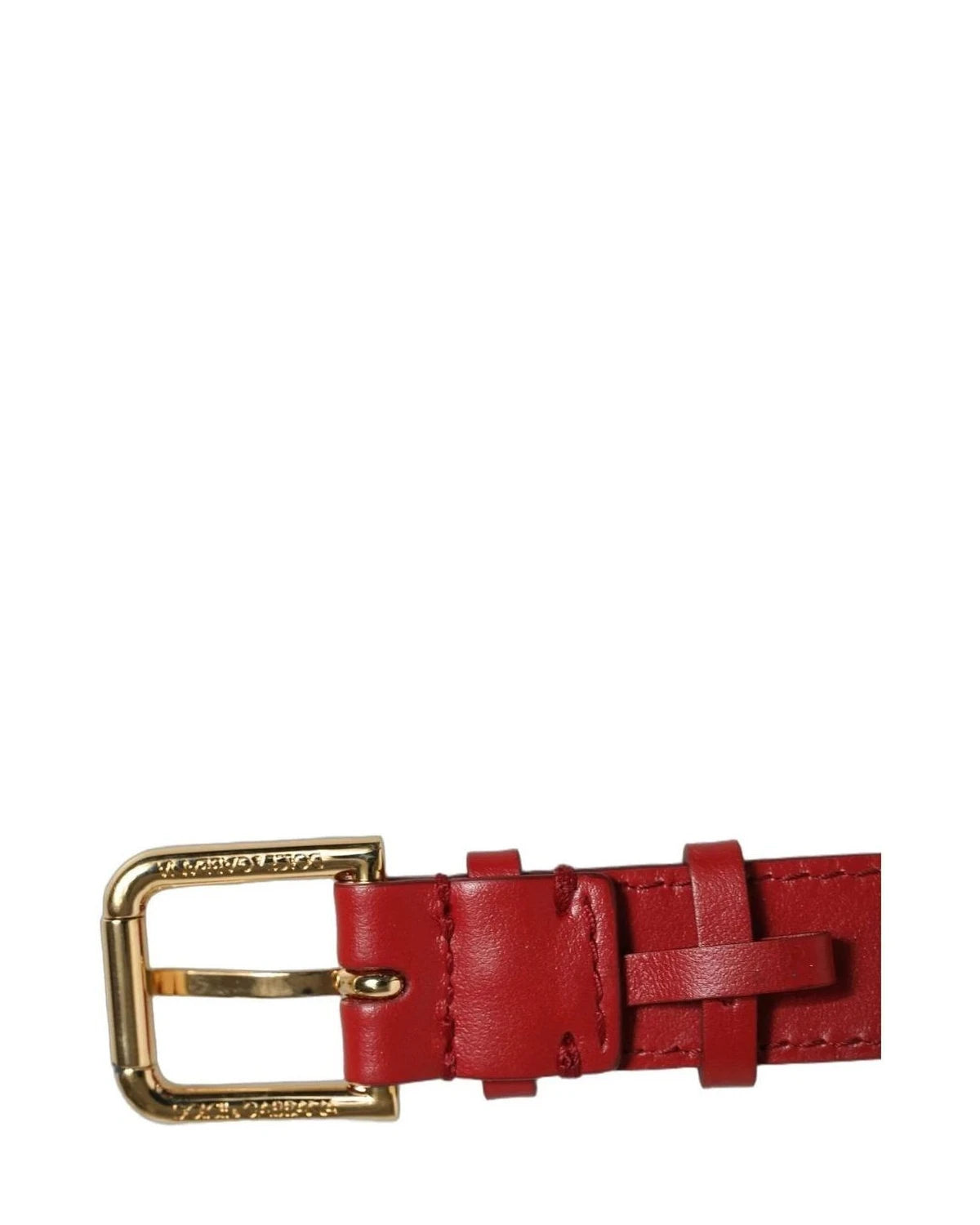 Dolce & Gabbana Bracelet in red, Calf Leather — view 7