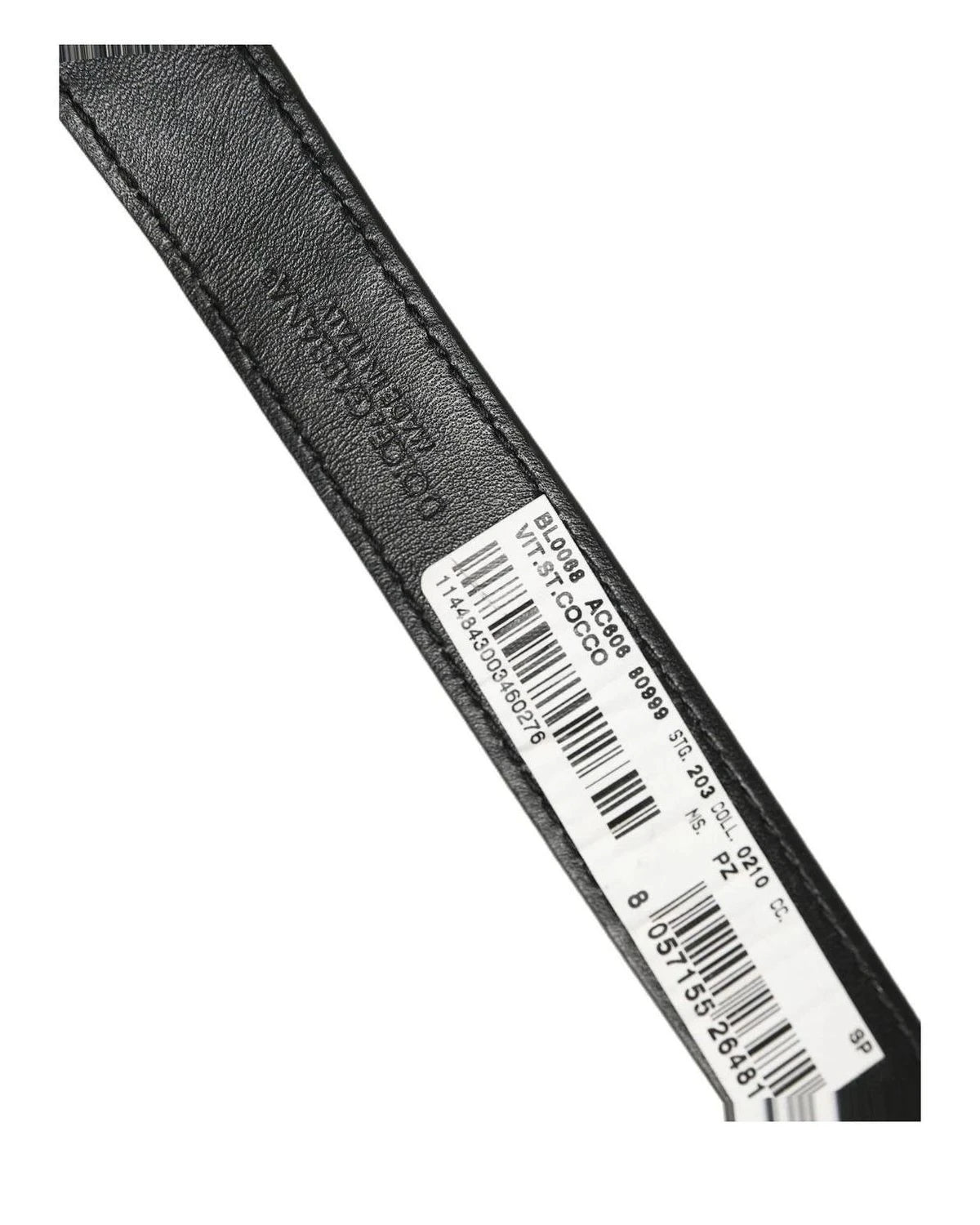 Dolce & Gabbana Bracelet in black, Leather — view 5