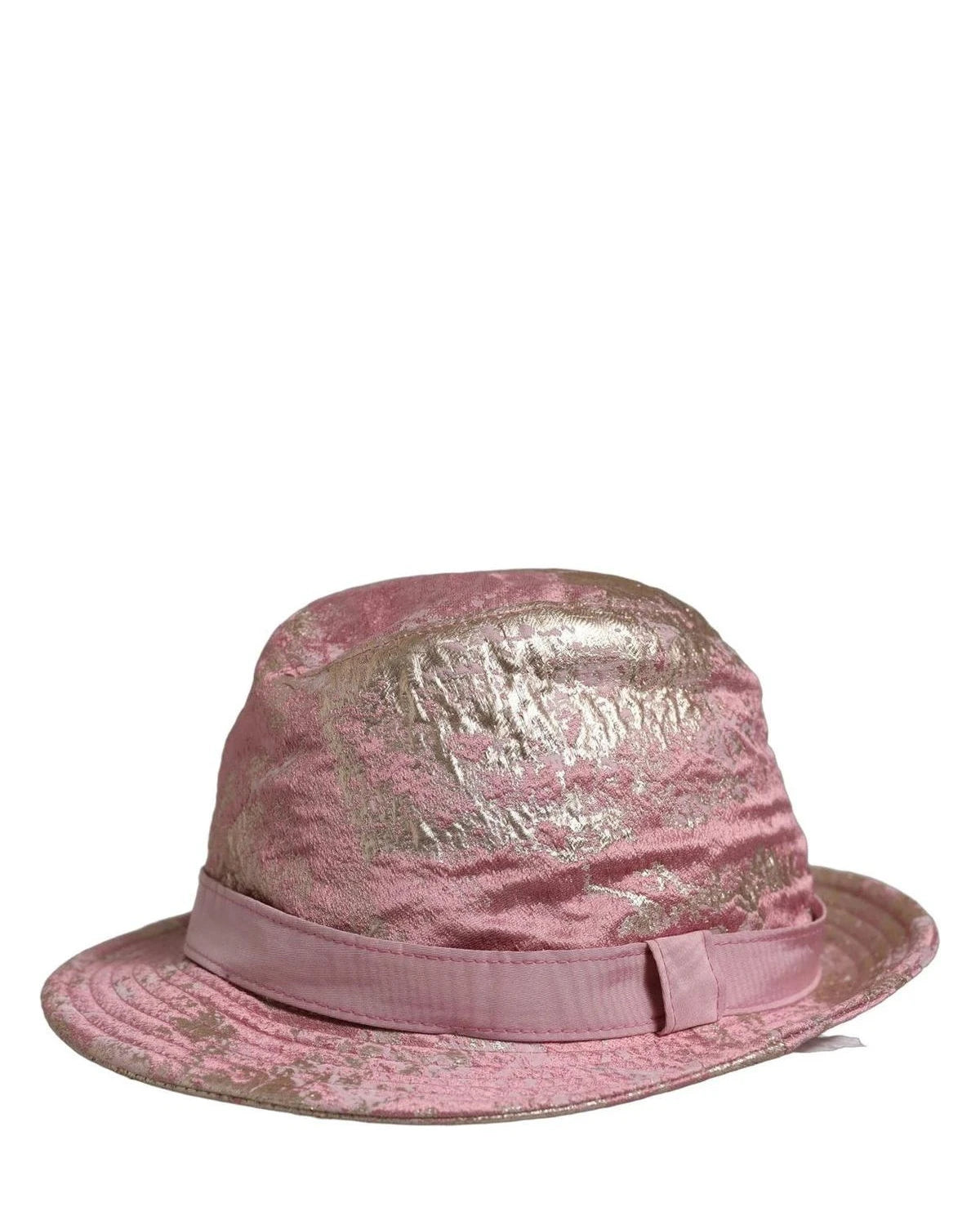 Dolce & Gabbana Bucket Hat in pink, Polyester — view 3