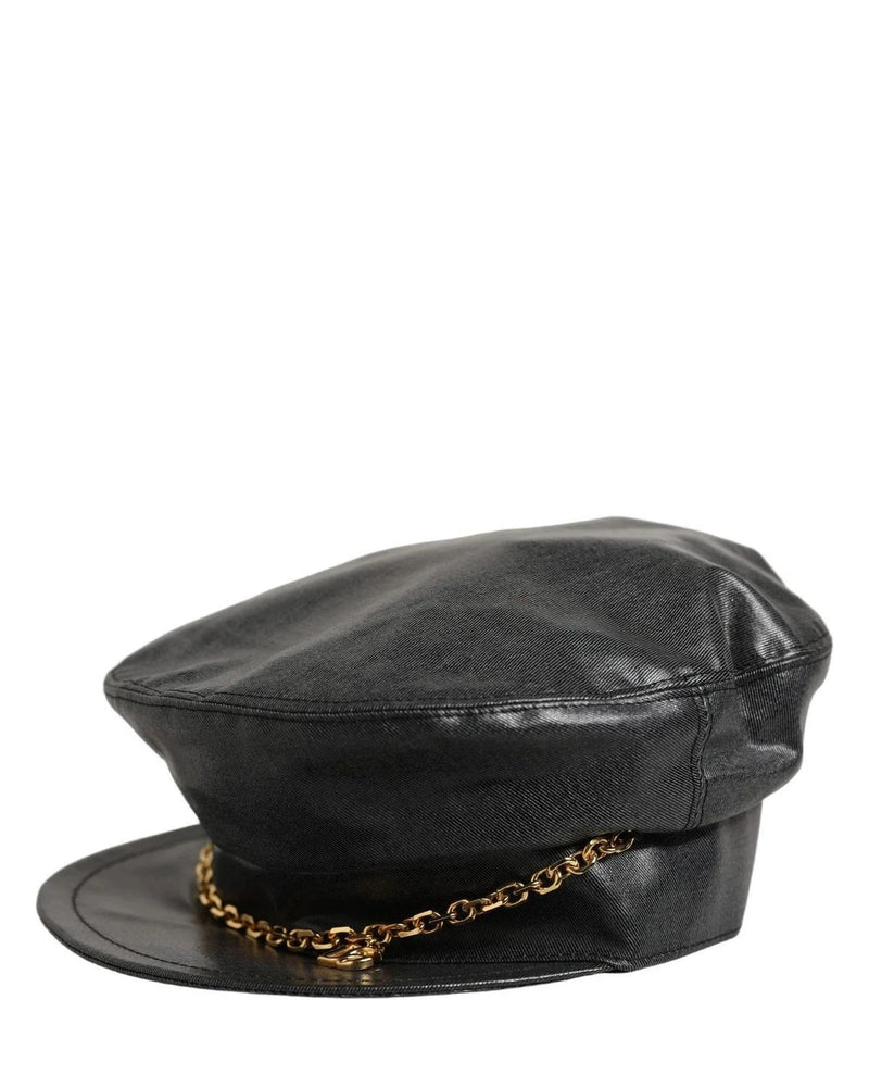Dolce & Gabbana Bowler Hat in black, Cotton Silk — view 3
