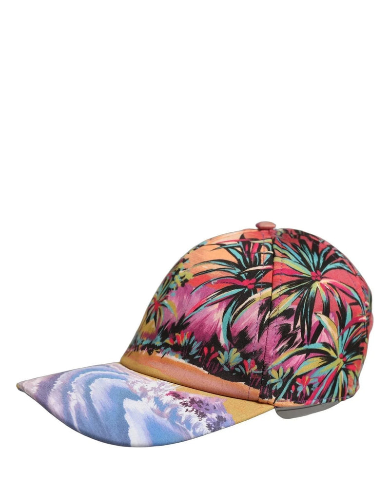 Dolce & Gabbana Baseball Cap in multicolor, Cotton — view 4