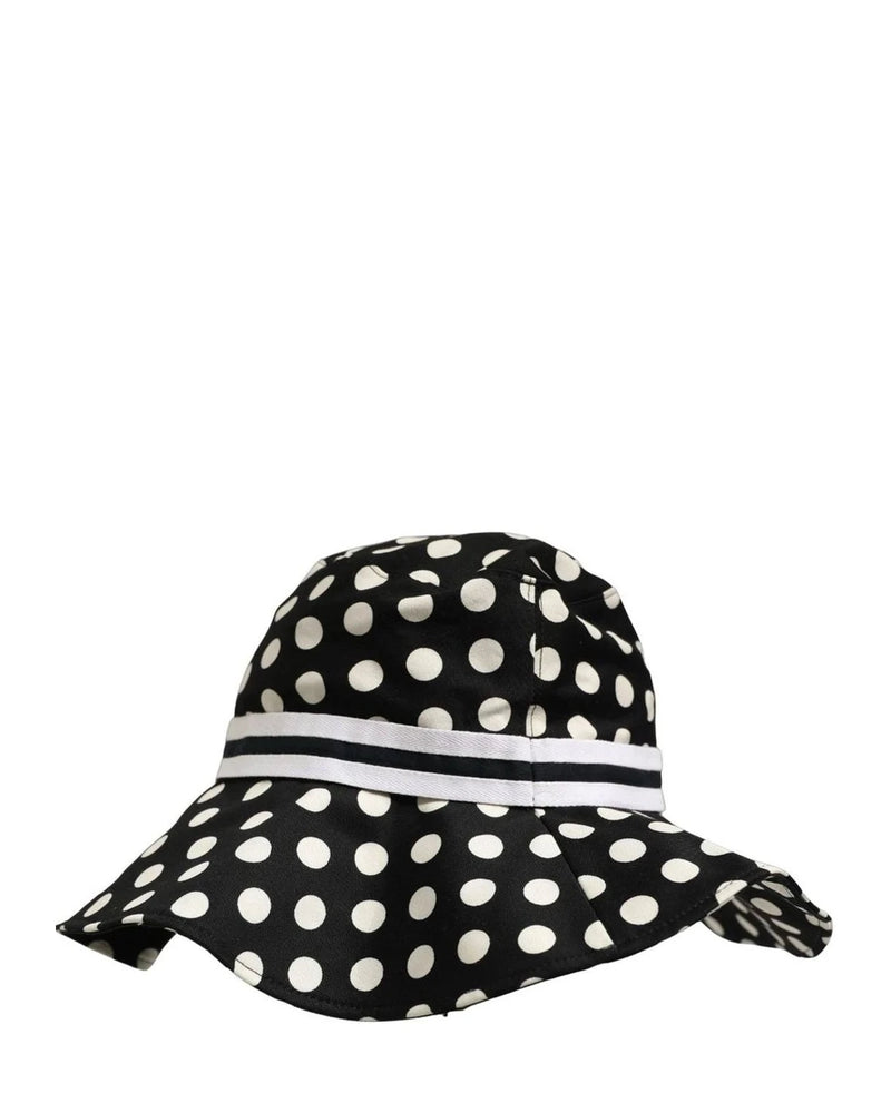 Dolce & Gabbana Sun Hat in black, Cotton — view 4
