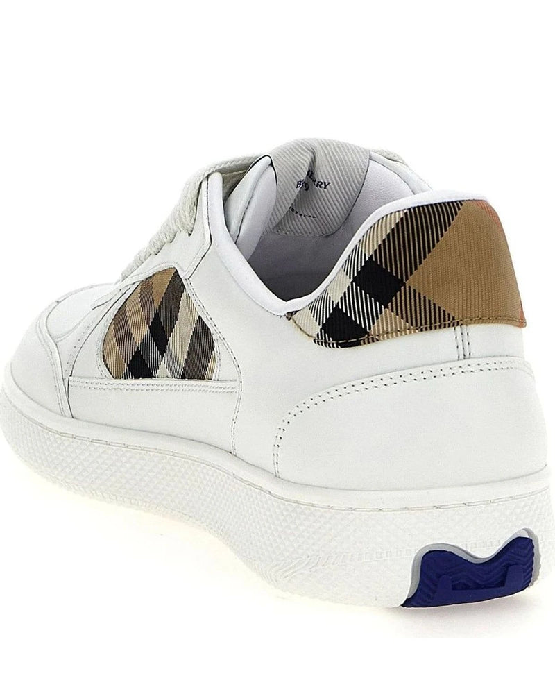 Burberry Sneakers in beige, Leather — view 3