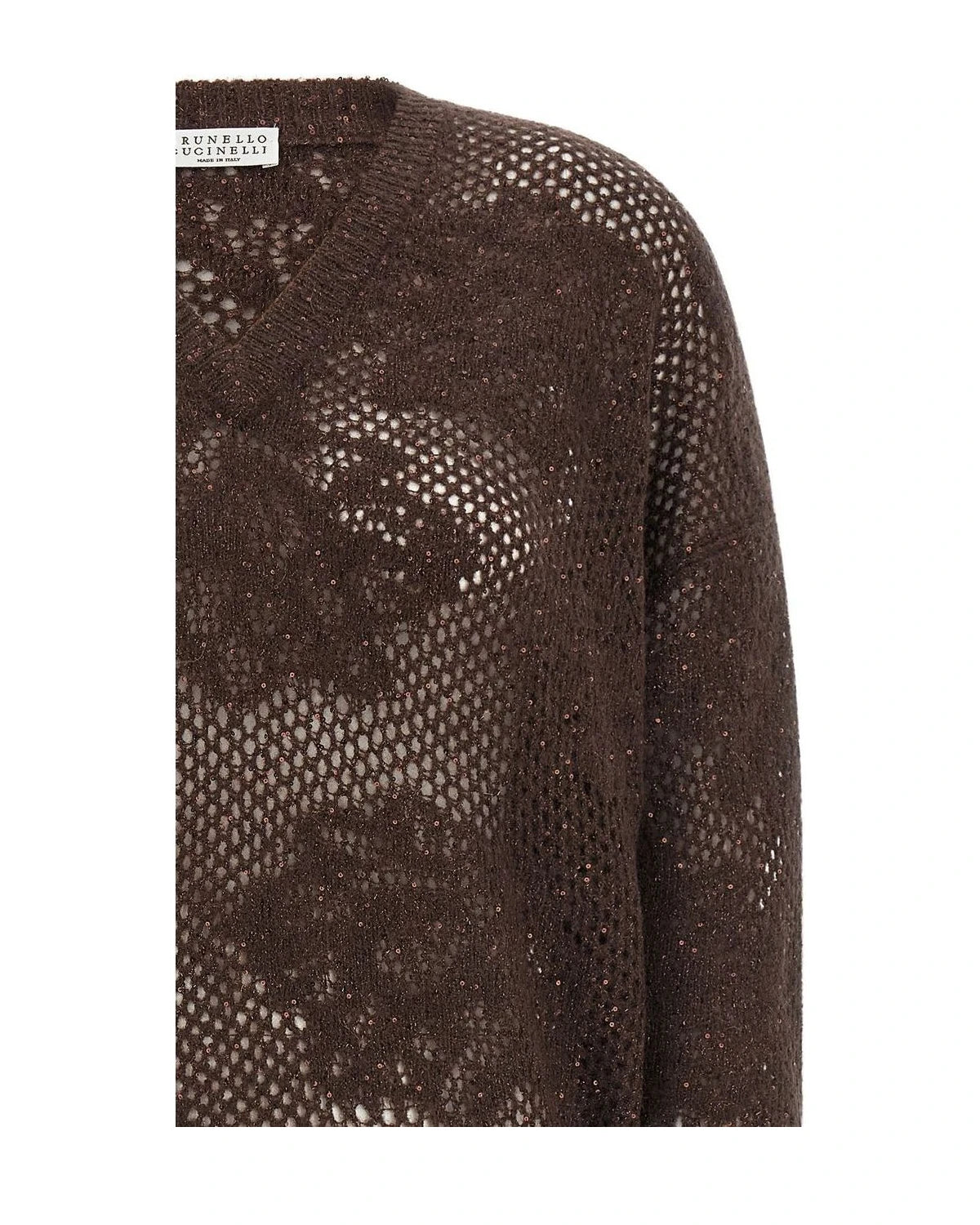 Brunello Cucinelli Brown Sweater