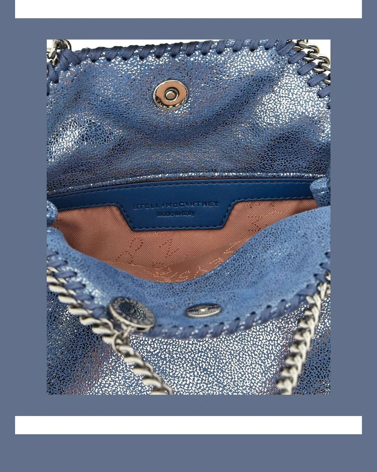 Stella McCartney Hobo Bag in blue, Polyester — view 4