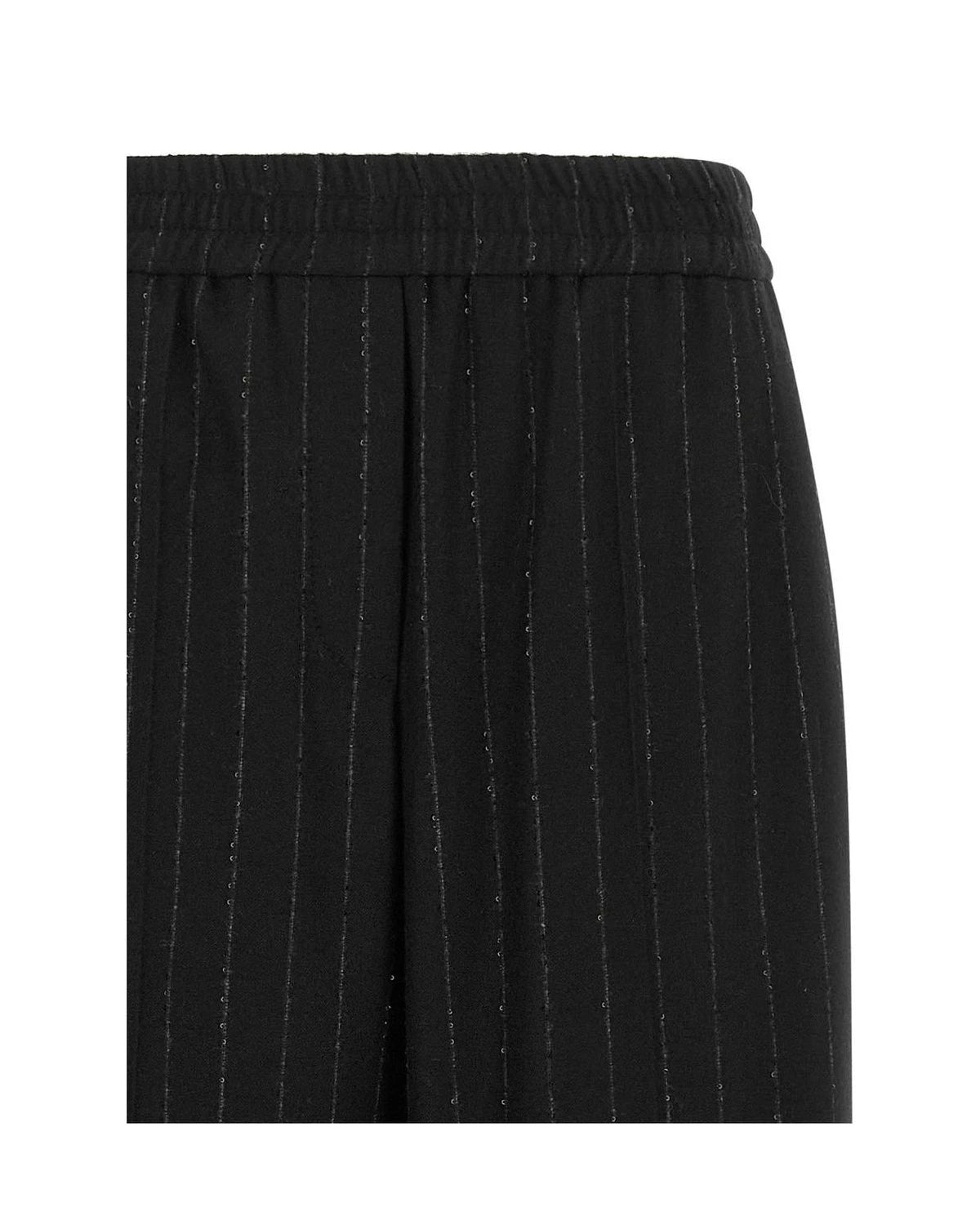 Brunello Cucinelli Trouser in blue, Virgin Wool — view 3