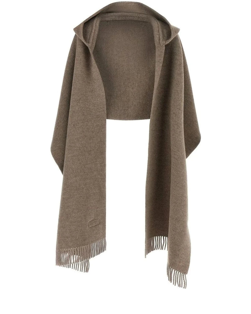 Brunello Cucinelli Scarves & Shawl in brown, Wool