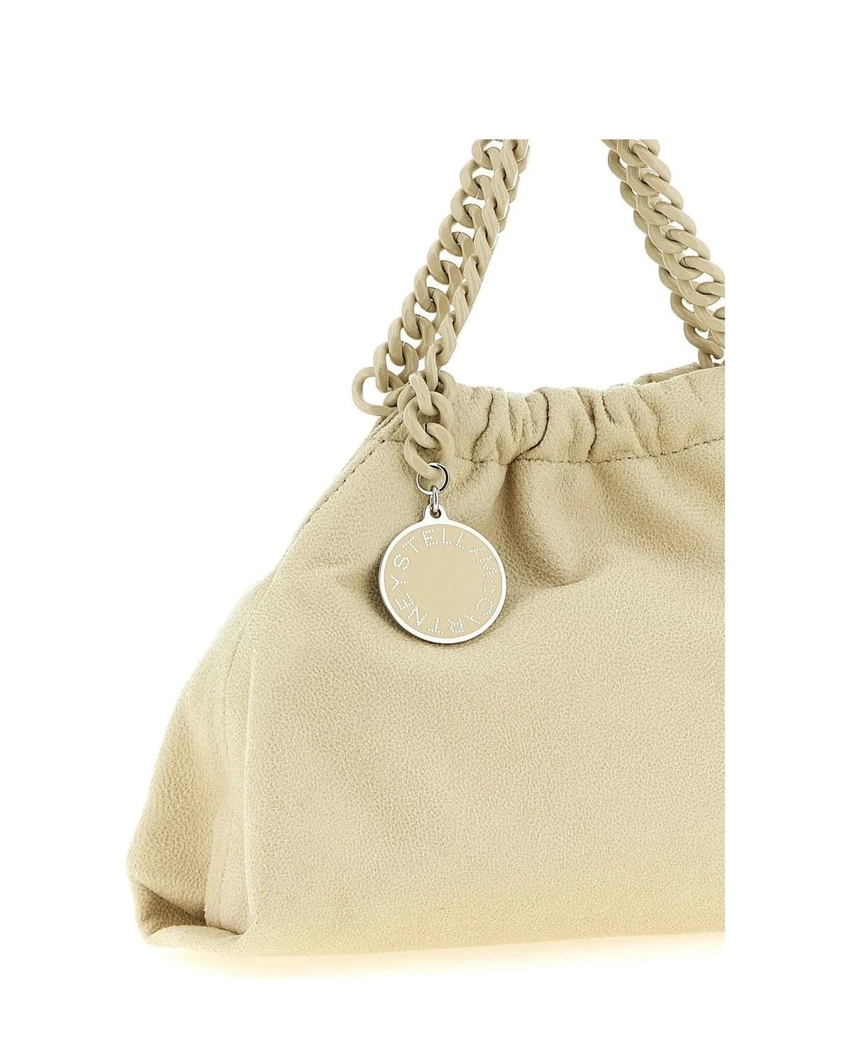 Stella McCartney Shoulder Bag in beige, Polyester — view 3