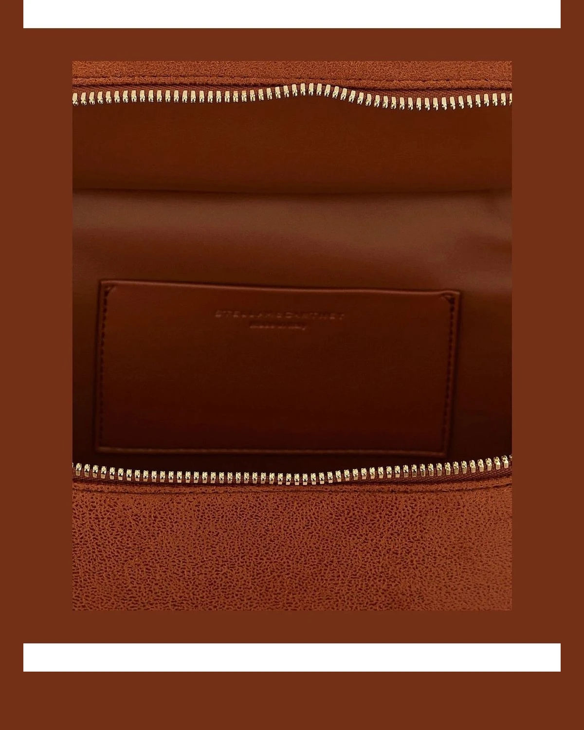 Stella McCartney Makeup Bag in orange — view 4