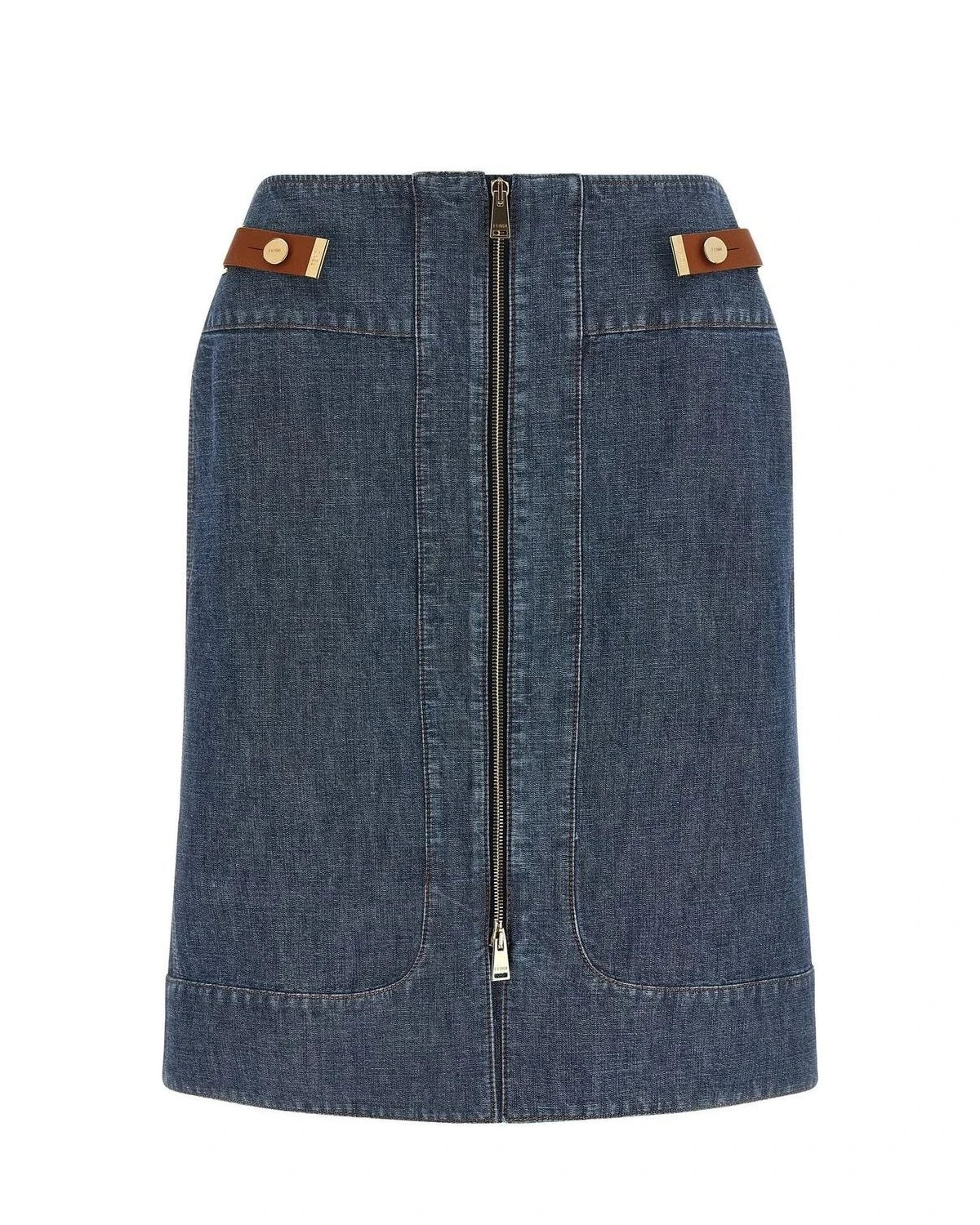 Fendi Blue Skirt