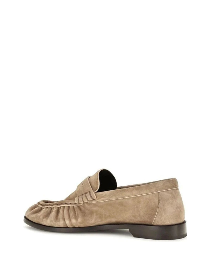 Saint Laurent Loafers in beige, Calf Leather — view 3
