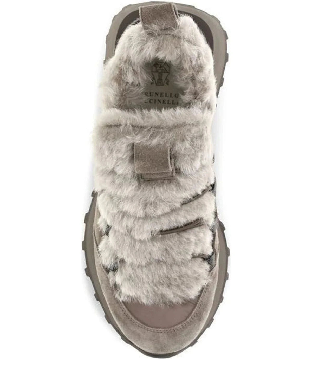 Brunello Cucinelli Sneakers in gray, Suede — view 4