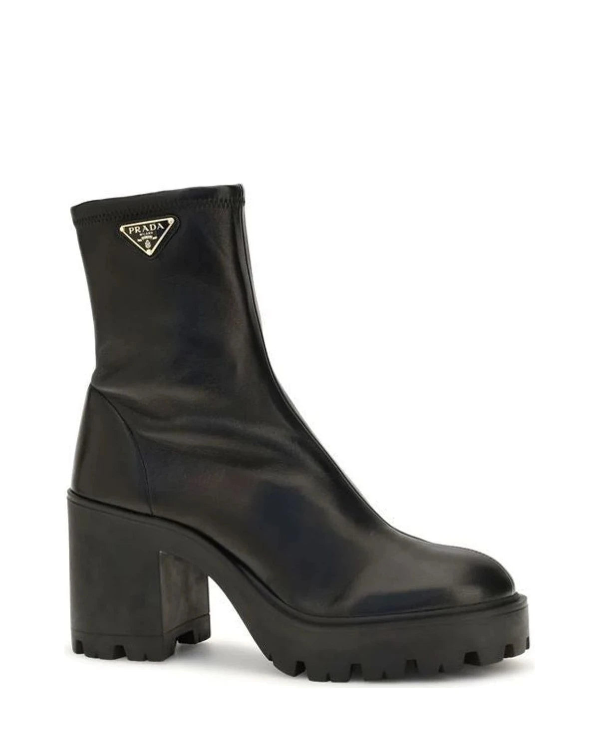 Prada Ankle Boots in black, Calf Leather — view 2