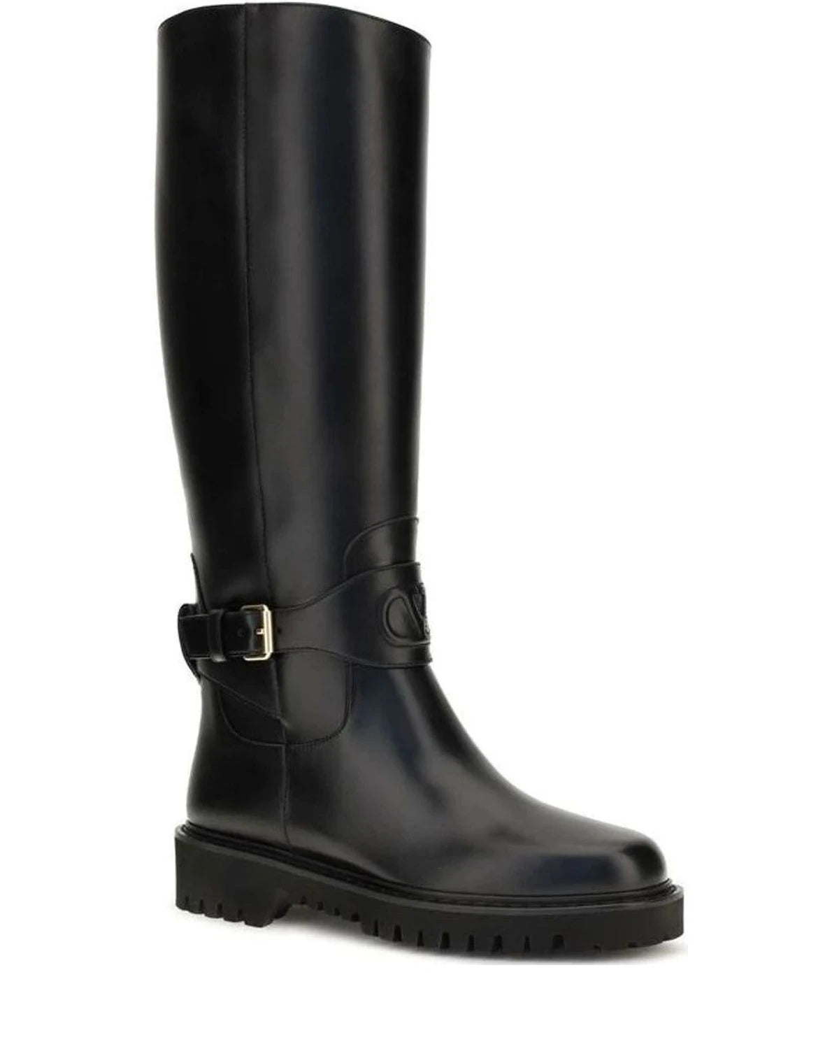 Valentino Garavani Boots in black, Calf Leather — view 2