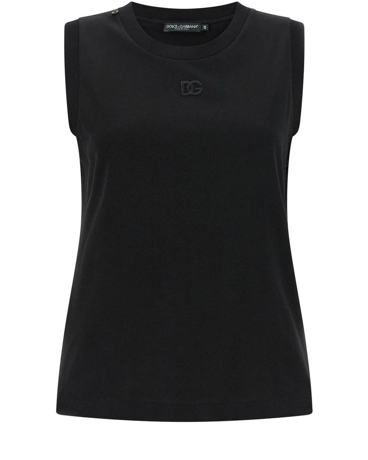 Dolce & Gabbana T-Shirt in black, Cotton — view 2